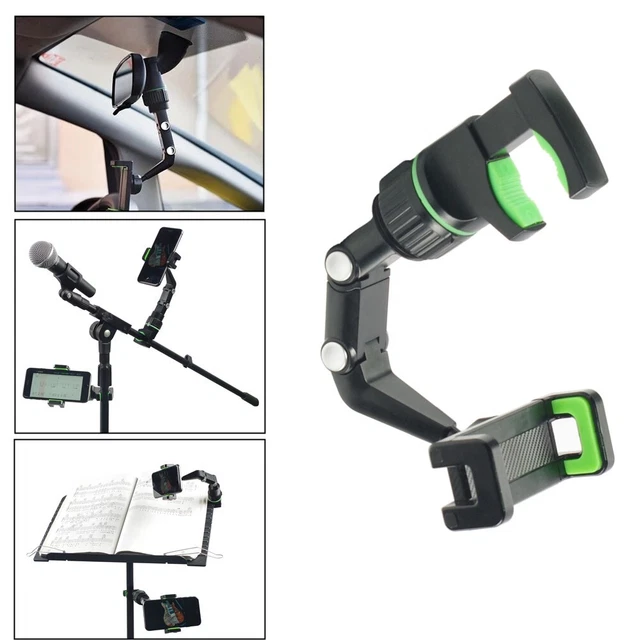 Universal Cell Phone Mount for Microphone Stands and Car Mounts Easy Wink