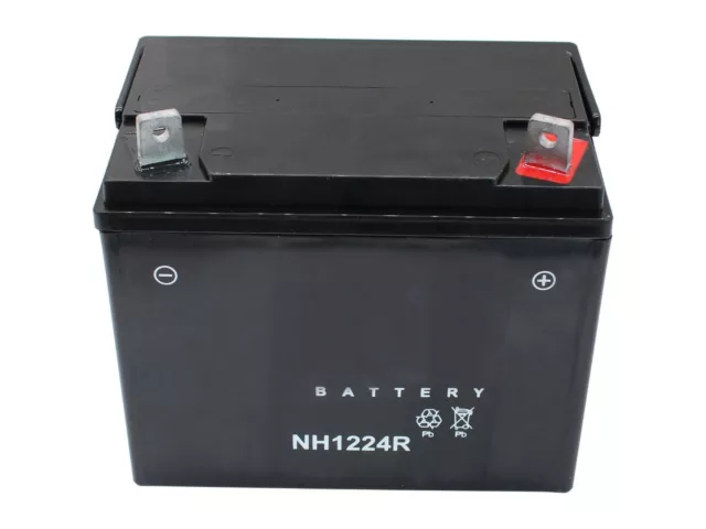 Batterie 12V 22Ah (+ pôle droite) adapté pour Cooper 200V2X Tracteur de pelouse 2