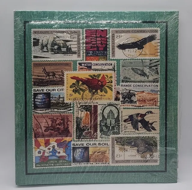 USPS The Stamp Collector's Album Deluxe Craft  Canceled Stamp Design 1998