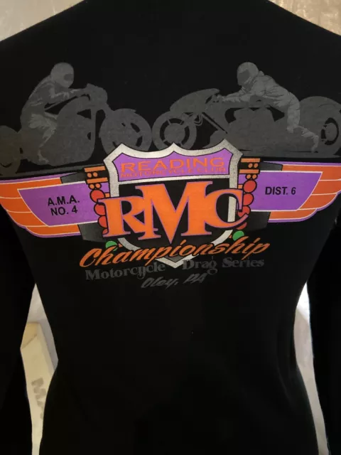 reading motorcycle club RMC Championships Drag Racing Series Oley Pa.Size Small