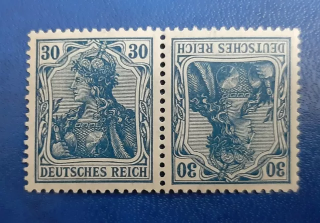 Briefmarke Deutsches Reich 30 Pfennig 2er Block Mi.Nr. 144 postfrisch (16173)