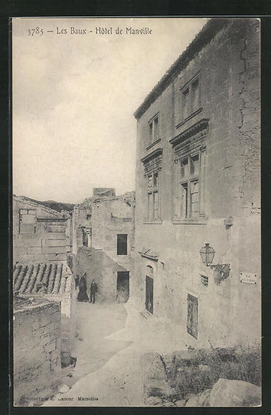 CPA Les Baux-de-Provence, Hotel de Manville