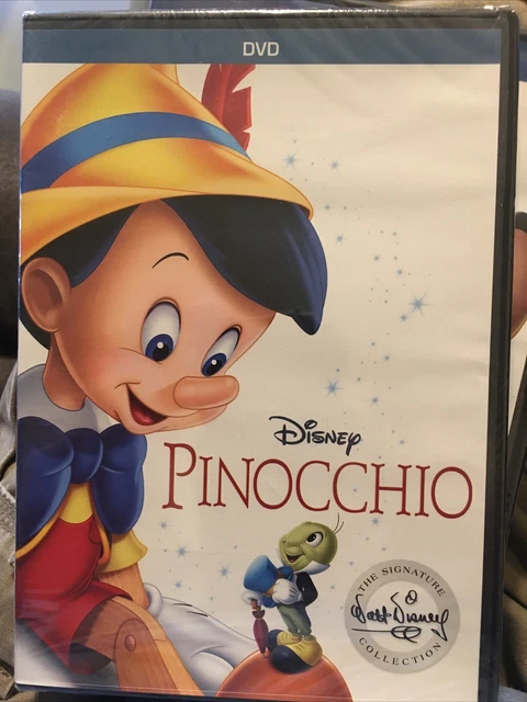 Disney Bambi & Pinocchio dvd. The Signature Collection. New. Sealed.