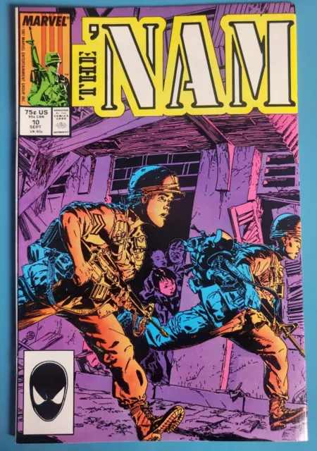1987 Marvel Comics - The 'Nam - #10 1987 "Guerrilla Action" Doug Murray