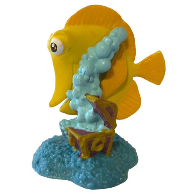 FINDING NEMO BUBBLES Figure Cake Topper Disney Pixar Yellow Tang