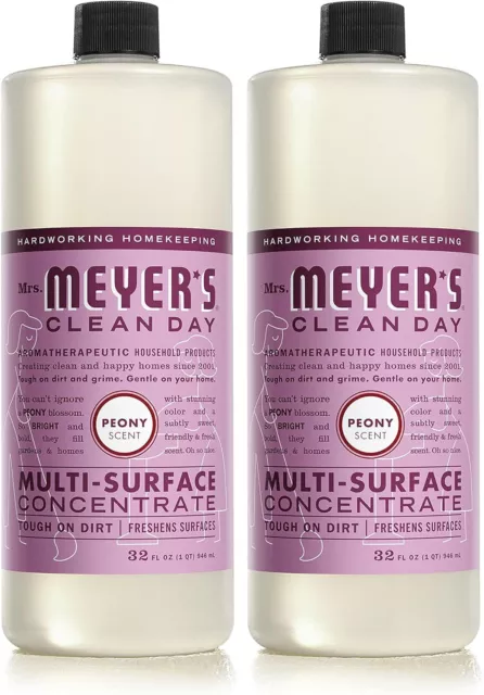 Mrs. Meyer's Multi-Surface Cleaner Concentrate, Use to Clean Floors, Tile,