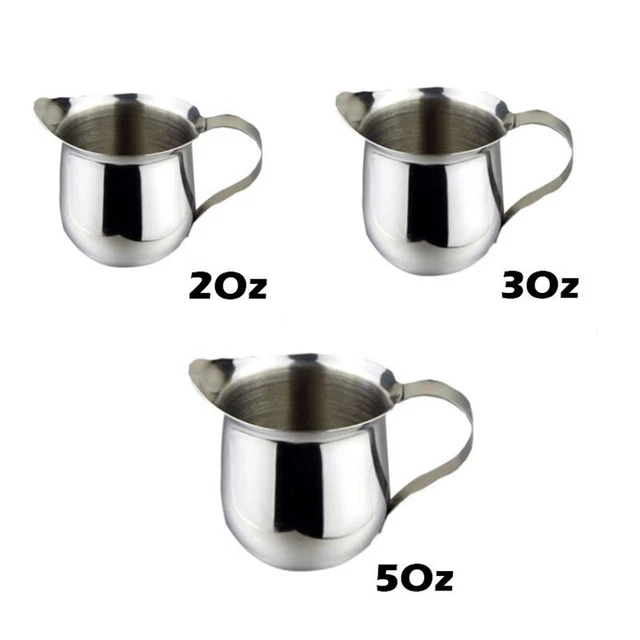 Rostfreier Glocke MilchkäNnchen Espresso Shot Schaum Latte Kunst Espresso ML1K8