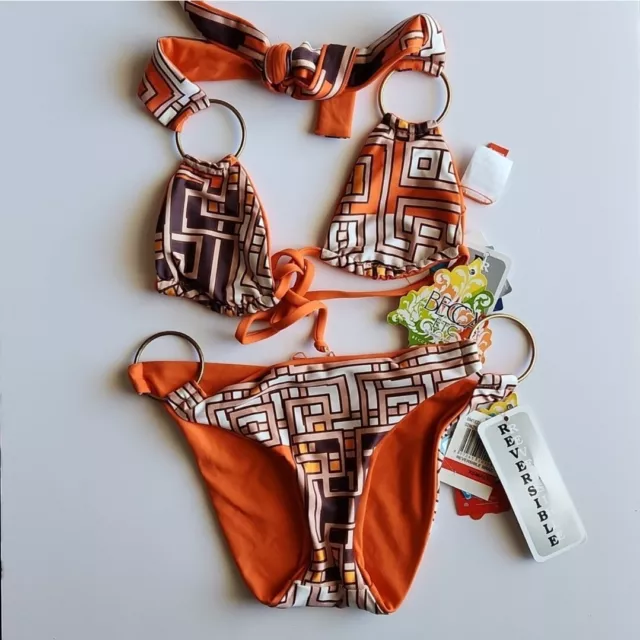 becca swimsuit two piece set Nwt X Small