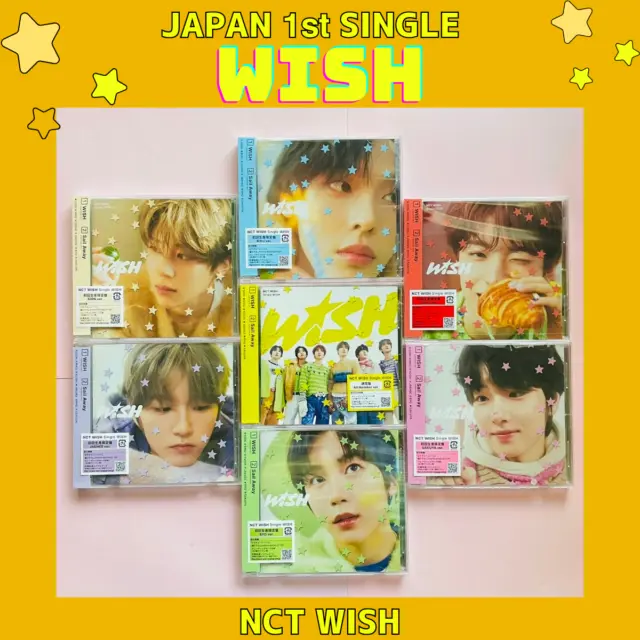 NCT WISH WISH JAPAN 1st SINGLE Standard Solo jacket ver. CD