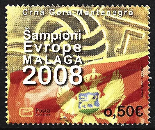 Montenegro - Wasserball-Europameisterschaft postfrisch 2008 Mi. 178