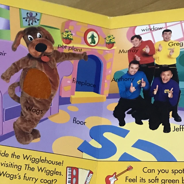 THE WIGGLES BOOK Rare Touch N Feel Original Cast 00s Merchandise ...