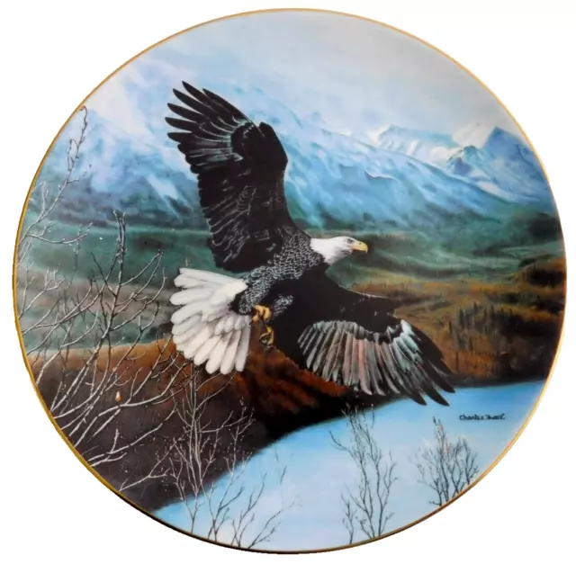 W. S. George The American Eagle Soaring Majesty "Freedom" Artist Charles Frace