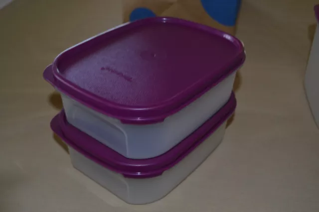 Tupperware Modular Mate Mini rectangle- Rhubarb -  never been used  - size 1