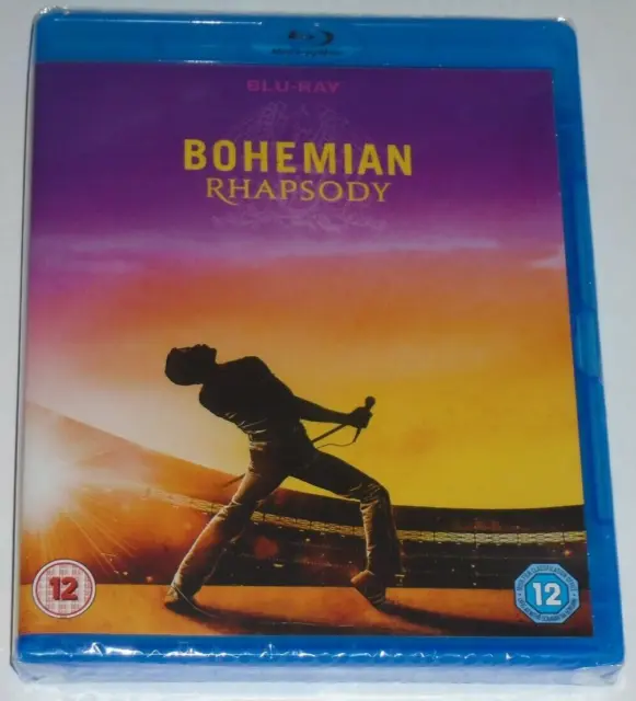 Bohemian Rhapsody 📺 Blu-ray 🎬  Freddie Mercury Queen⚡ Rami Malek New & Sealed