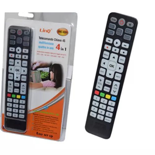 Télécommande Universale 4in1 Linq Urc-4504 TV LCD LED