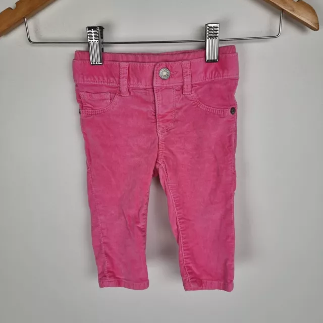 Baby Gap Pink Velvet Pants Size 6-12 Months