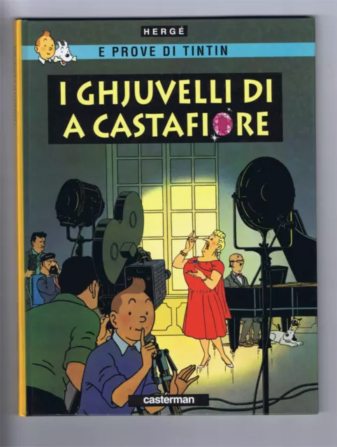 TINTIN / HERGÉ  I GHJUVELLI DI A CASTAFIORE   édition en CORSE   TTBE