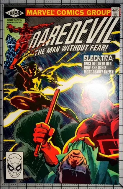 DAREDEVIL #168, First Appearance Elektra PRESSED AND CLEANED Key Grail