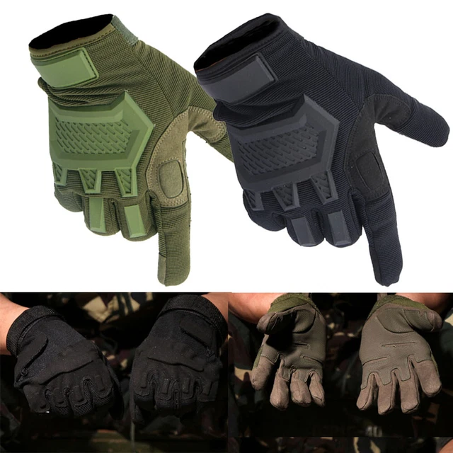Tactical Army Full Finger Gloves Military Combat Shooting Hunting Sniper Mittens