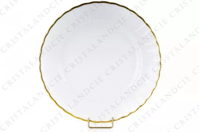 Assiette plate Verlaine par Bernardaud. Dinner plate Verlaine by Bernardaud