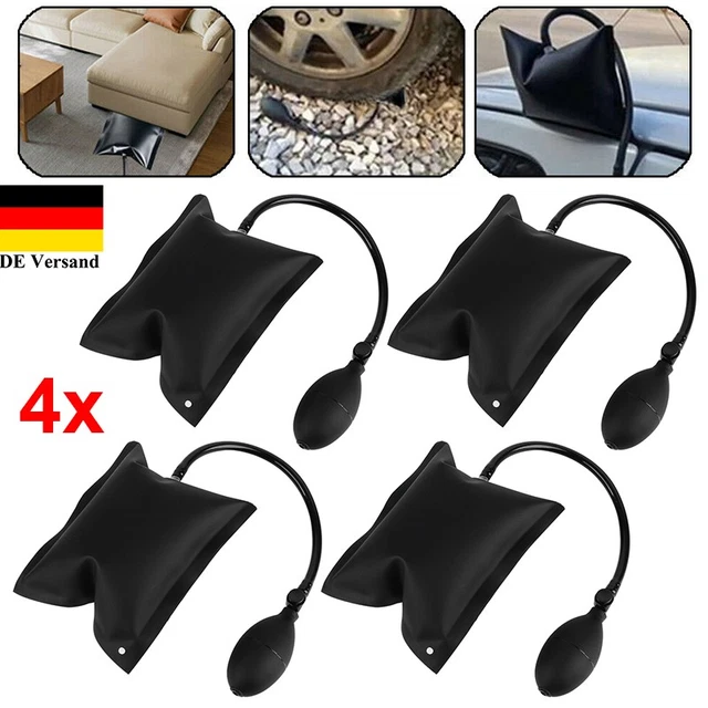 Luftkissen Wagenheber 4x Montagekissen (Spreizkissen) Zum Einbau