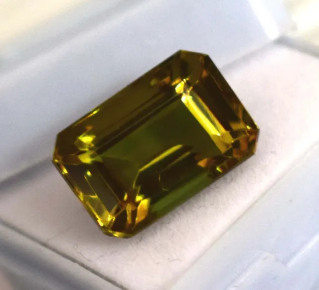 Natural Beautiful Color Changing Alexandrite 11.59 Ct Emerald Cut Loose Gemstone