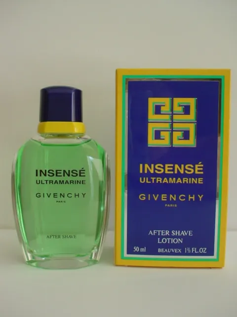 Loción para después del afeitado Givenchy Inssense Ultramarine para hombre 50 ml (1,67 oz) nueva