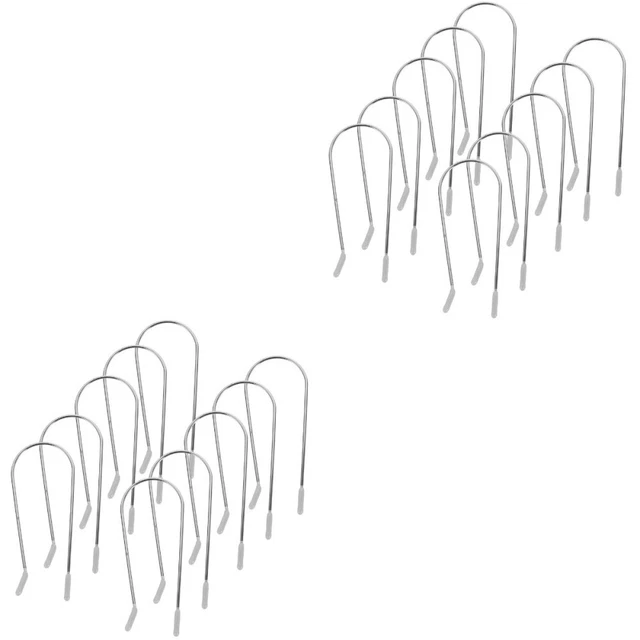 40 piezas clips de rizador clips de rodillo caliente clips de repuesto clips de rizador caliente 304 acero inoxidable