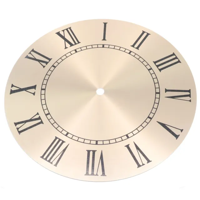 Roman Numeral Wall Clock Dial Face Replacement 95 Inch Thick Aluminium Metal