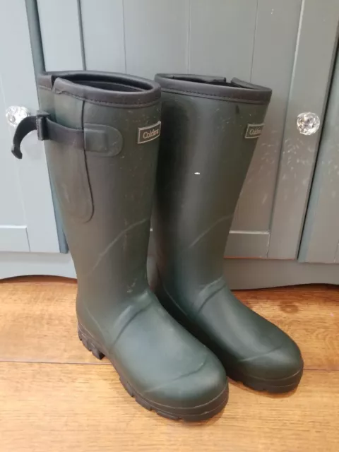 Caldene Adults Size 5 Wellies Wellington boots Green