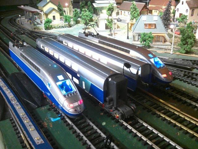 MEHANO MOTRICE (AVEC moteur) de TGV INOUI 860 de la SNCF - HO EUR 45,00