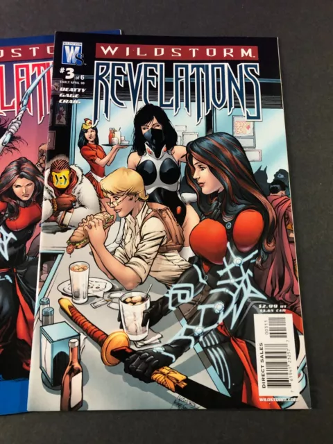 Revelations 3 Issue Wildstorm Comic Book Lot / Set 2