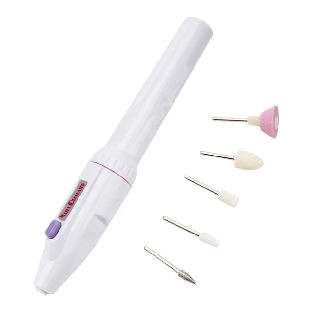 1 set smerigliatrice manicure portatile macchina elettrica lucidatura unghie nail art modello G
