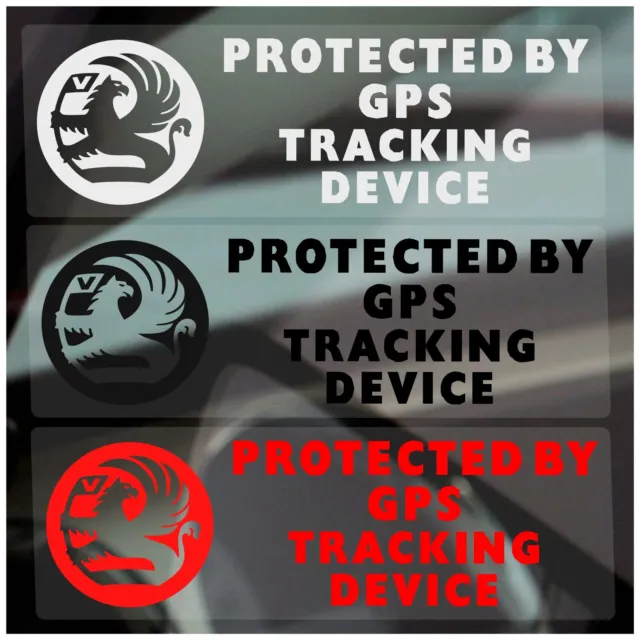 5 x Stickers VIPER GPS Tracking Device Alarm Signs Security Car Tracker  Warning