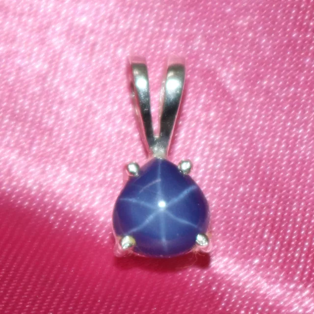 10ct Natural Blue Sapphire Pendant 925 Silver Jewelry For Birthday Anniversary