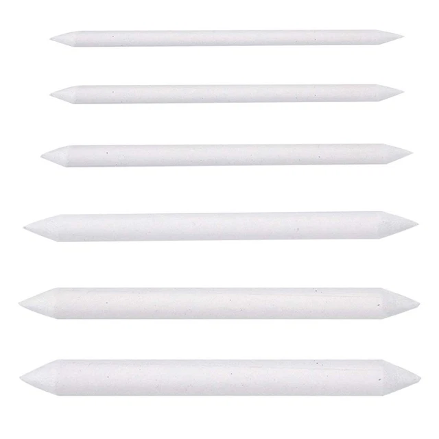 Set 6 Sfumini Per Disegno - Doppia Punta Per Schizzi E Tecniche Artistiche - Foto 3