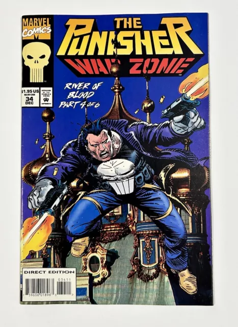 The Punisher War Zone #4 Marvel Comics 1994 VF