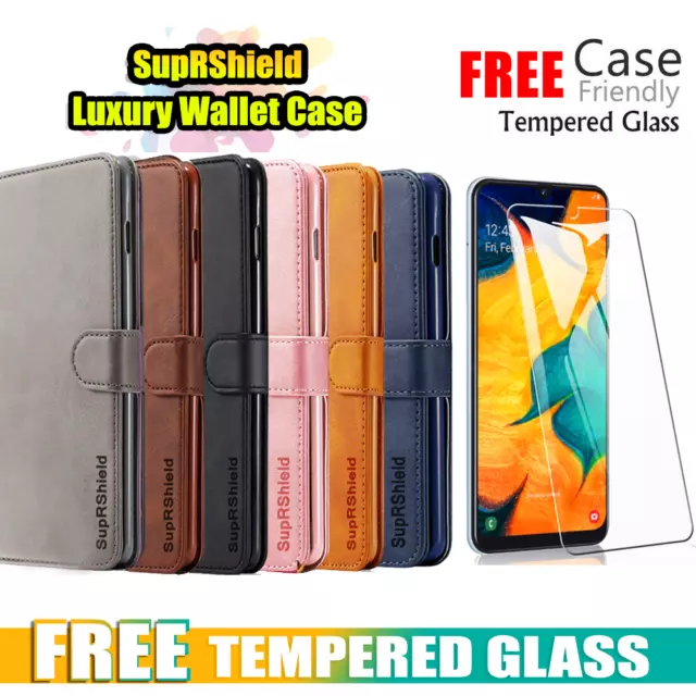 For Samsung Galaxy A11 A51 A70 A20 A30 A50 A71 5G Leather Wallet Flip Case Cover