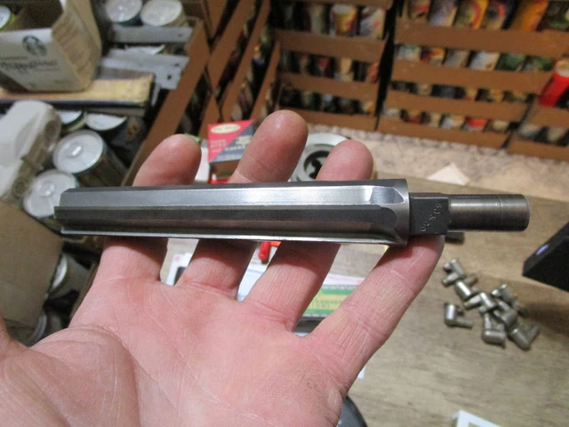 Nice Used S. J. Co. #3 Morse Taper Finishing HSS Hand Reamer 5 Flute USA