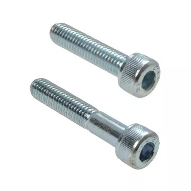 M6 (6mm) x 1.00 pitch Metric Coarse SOCKET Head Cap Screw Allen Zinc Plated