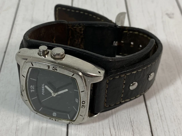 Genuine on sale leather fossil