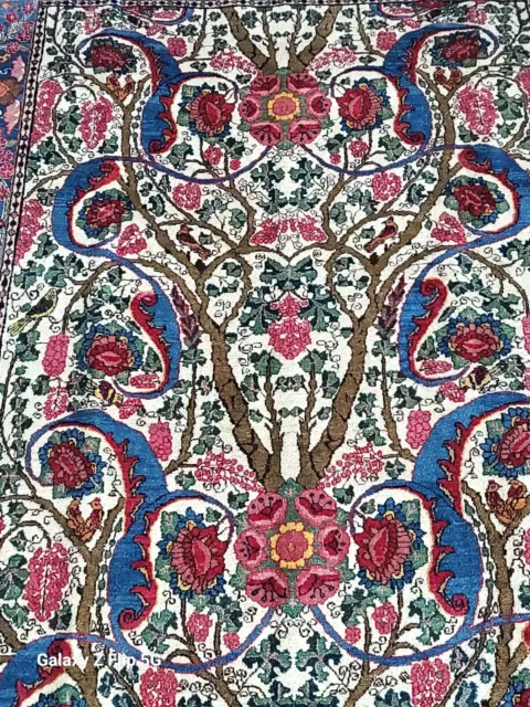 Exceptional Genuine Antique Middle Eastern Rug 19Th Century