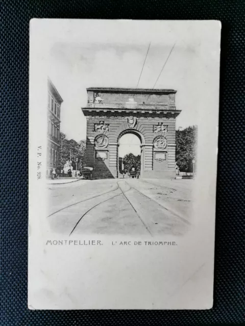 CPA 34 MONTPELLIER - L'Arc de Triomphe