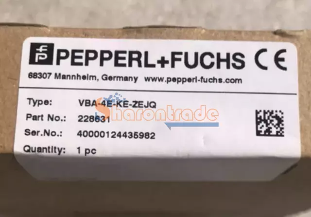 1PCS Neuf En Boite Pepperl+Fuchs P+F VBA-4E-KE-ZEJQ