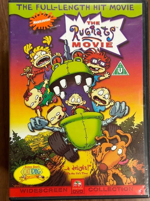 T-shirt Vintage Nickelodeon Rugrats 1997 - Taille L, Blanc, 100% Coton, Thème Années 90