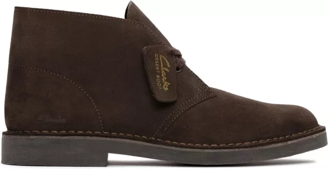 Clarks uomo desert boot marrone scuro