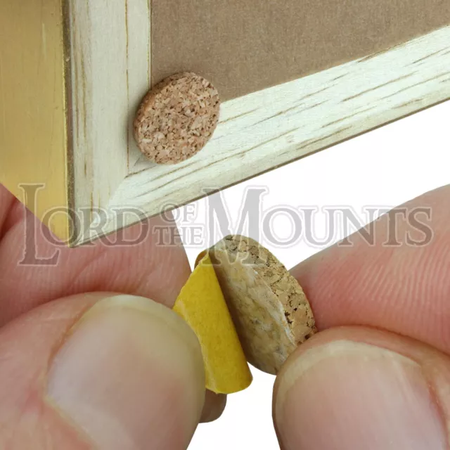 Self-Adhesive Cork Discs 12mm 19mm Picture Framing Photo Frame Furniture Pads