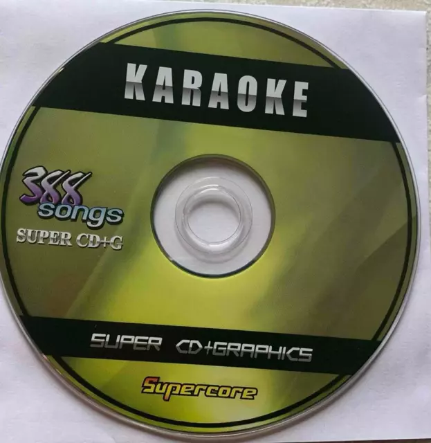 Supercore Scdg Karaoke Disc Set 388 Songs *Requires Special Player!* Music