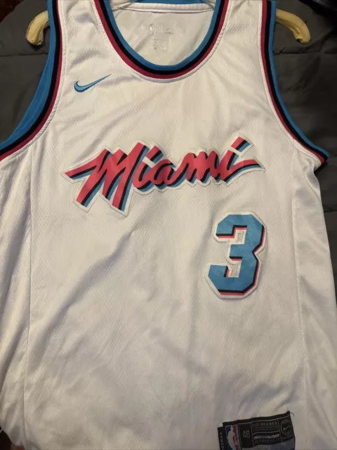 white miami heat vice jersey