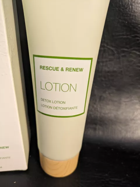 Arbonne Secours & Renouvellement Détox Corps Lotion 237ml Boîte Neuf 2